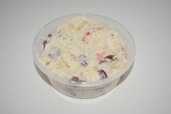 Potato Crab Salad - Red Potato, Imitation Crab, Mayo.