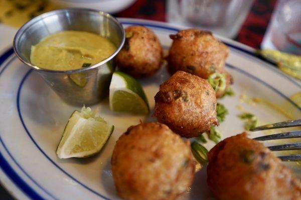 Cod Fish Fritters ($13)