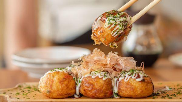 Takoyaki (Octopus Balls)