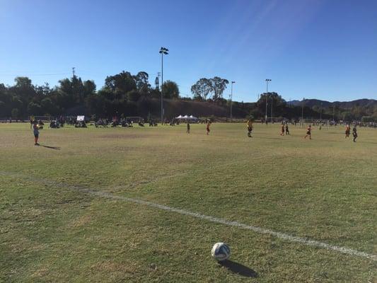 AYSO soccer fields in Thousand Oaks.