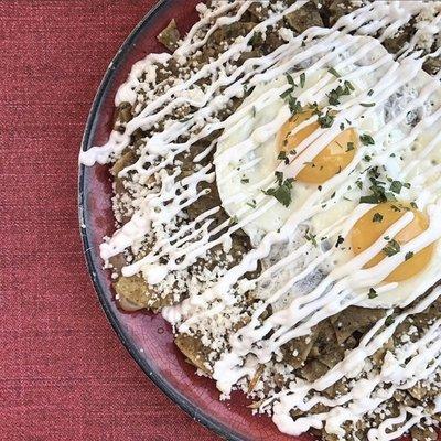 Chilaquiles Sunny Side Up