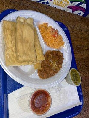 Chicken Tamales