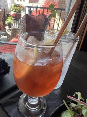 Georgia Peach iced tea