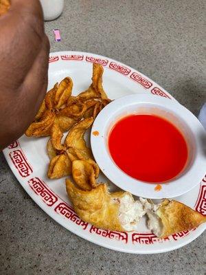 crab rangoons