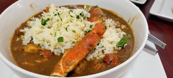 Seafood gumbo