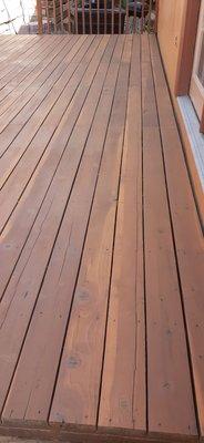 Refinish decks