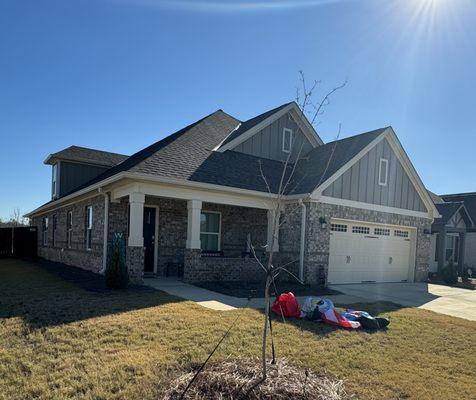 K style gutters for this Pike Road home.