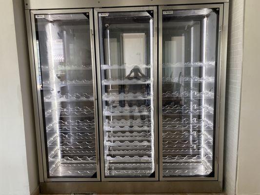 Wine cooler that had been installed