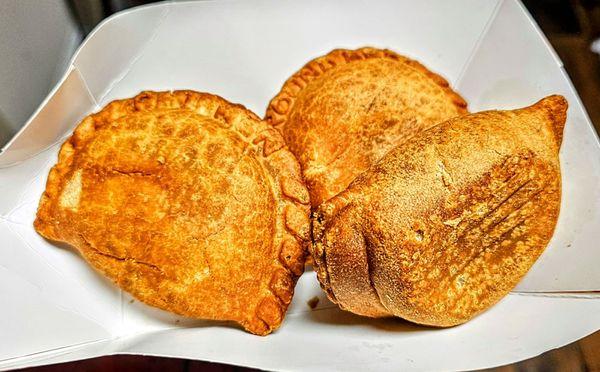 The #1, #2, and #16 empanadas.  It doesn't really matter which you choose because they're all phenomenal.