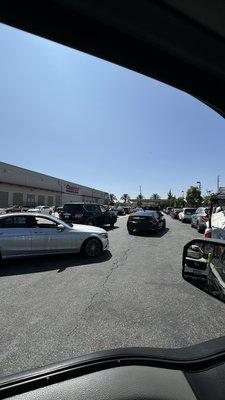 Since the closure of the gas station on rosecrans this place is mad packed.