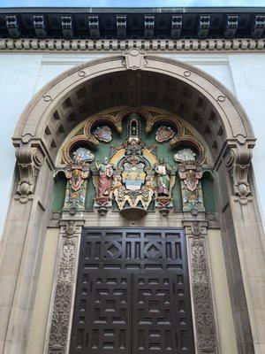 Gorgeous, historic door (original library entrance)