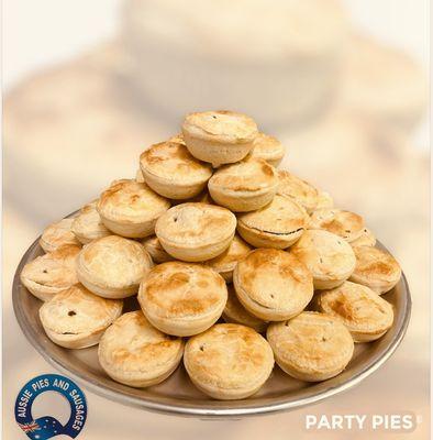 Party pies! Best meat pies in America!