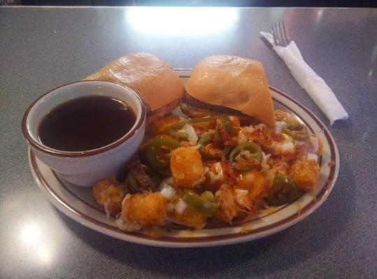 Try the new Warehouse BBQ Dip, mixing BBQ and Au Jus? Who'd a thunk?!