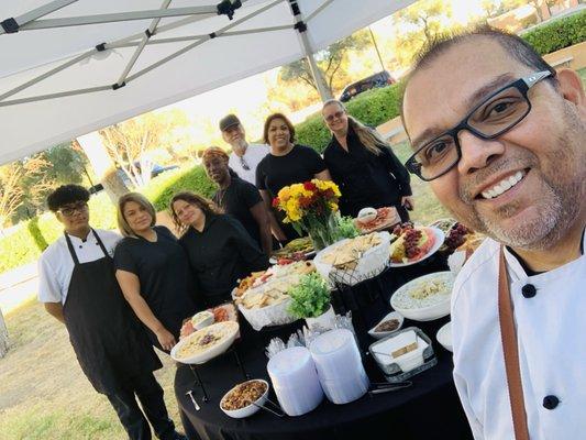 Elite Catering Las Vegas - Chef Robert, Elizabeth & Crew!