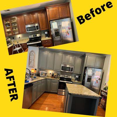 Cabinets Refinishing