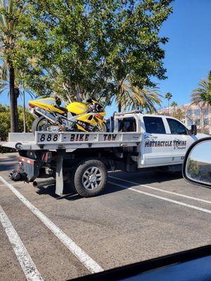 San Diego Motorcycle Towing