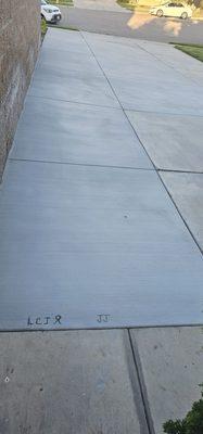 Concrete Driveway