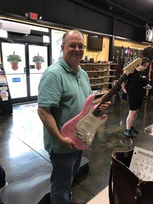 Hello Kitty Guitar for sale at Harry's!