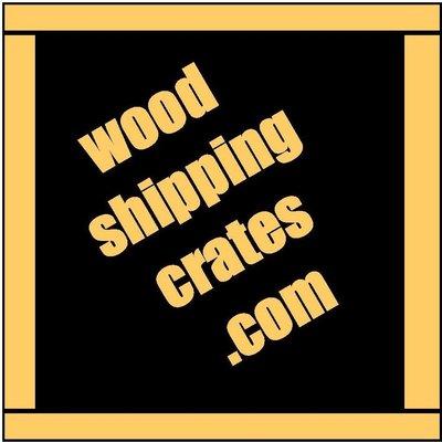 Wood Shipping Crates Logo