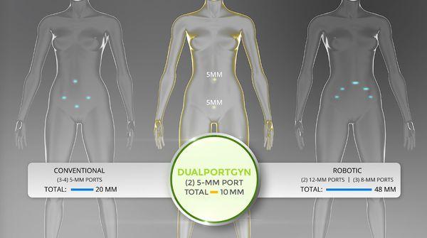 The DualPortGYN approach is used for most GYN procedures at CIGC. Learn more: https://innovativegyn.com/techniques/dualportgyn/