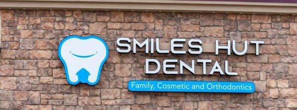 Smiles Hut Dental Signboard