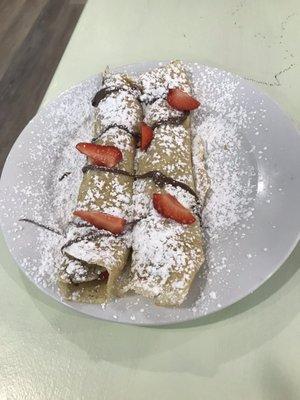 Nutella crepe