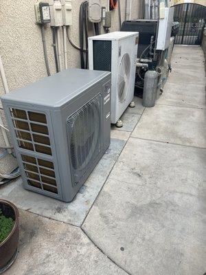 New AC unit to replace one that went out.