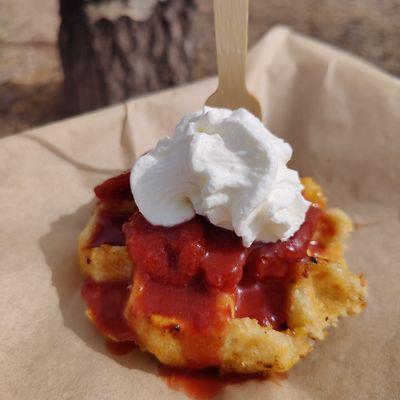 Strawberry Shortcake Waffle