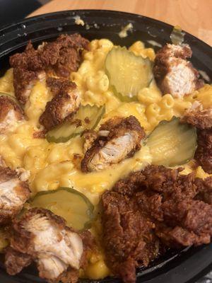 Loaded Mac n cheese country style (no sauce on top)