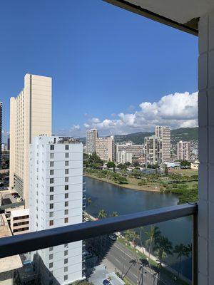 Scenery from the balcony