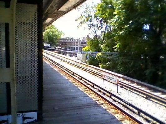 View of building from Morse El stop