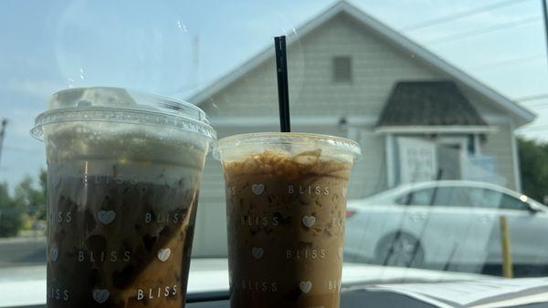 Cold brew and iced coffee