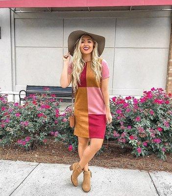 Alexa, from Charlotte, NC, nailed the Tempo dress and accessories look!