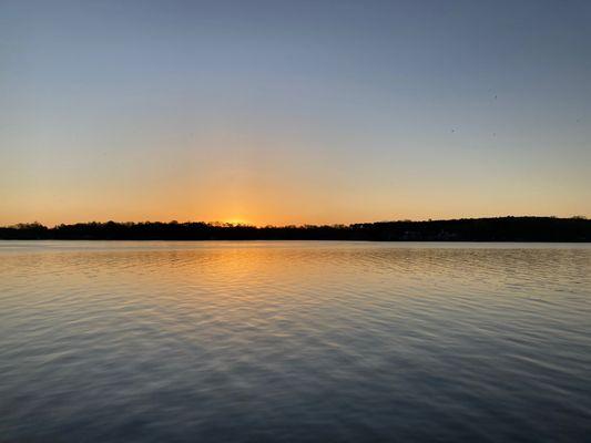 Sunrise on Lake Norman