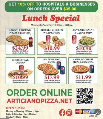 Artigiano Pizza