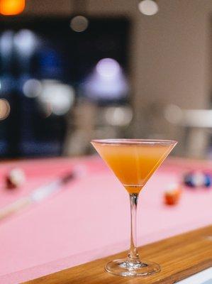 Martini + a game of pool, what's a better combo?