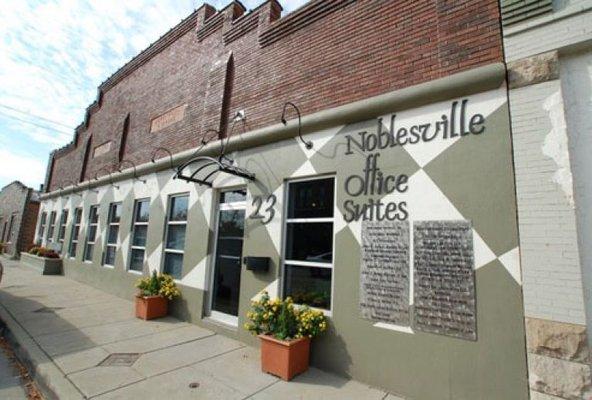 The Counseling Center is located inside of the Noblesville Office Suites Building in downtown Noblesville.