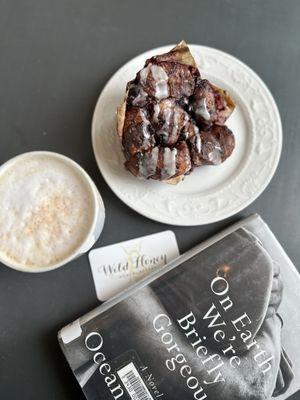 Monkey bread & latte