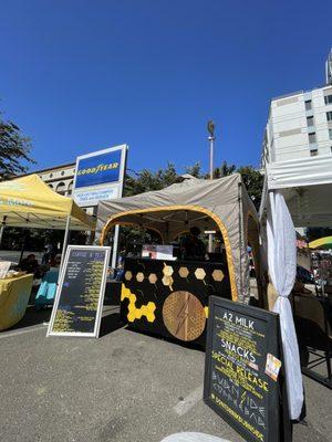 Coffee stand at the Worlds Worst Expo