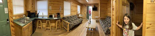 Pano of the cabin!