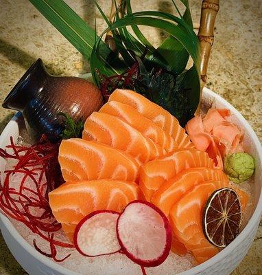 salmon sashimi Appetizer