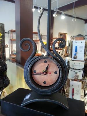 I Love this custom-made solid metal Clock!