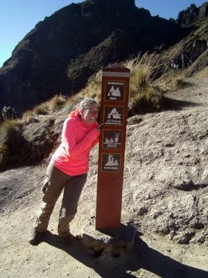 Thanks to Dr. lee, I made it to the top of dead woman's pass in Peru and completed the 27 mile Inca Trail into Machu Picchu!