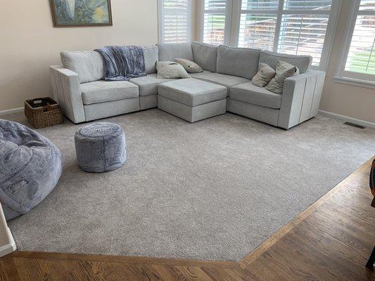 Aspen Creek looped carpet in Parker