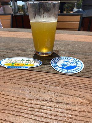 Beer and stickers