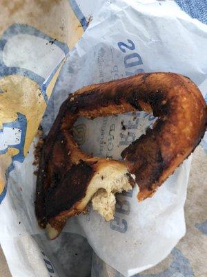 burnt pretzel