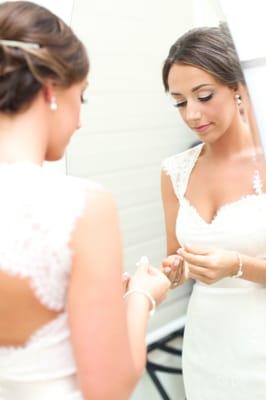 Bridal Hair and Makeup Client