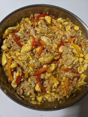 National dish (ackee & salted codfish)