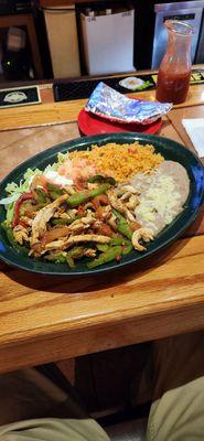 Lunch Special #14.  Chicken Fajita ($10.99)