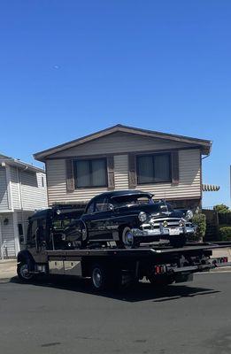 My car being towed to A&A.